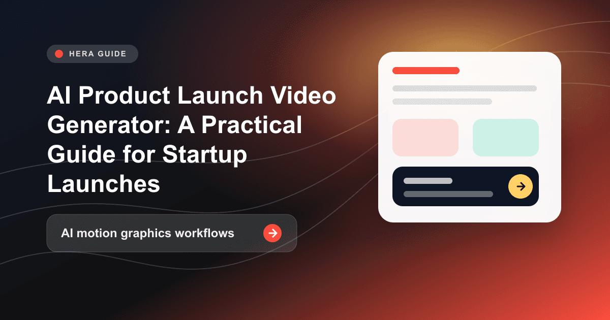 AI Product Launch Video Generator: A Practical Guide for Startup Launches