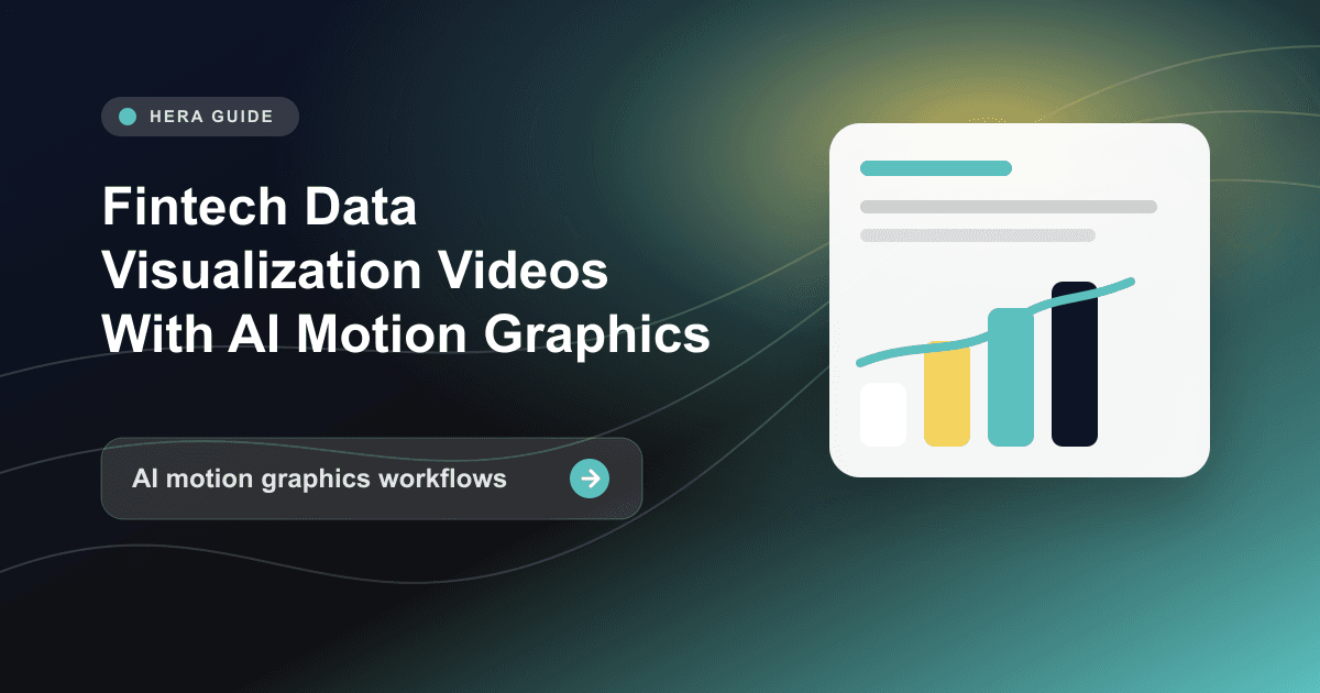 Fintech Data Visualization Videos With AI Motion Graphics